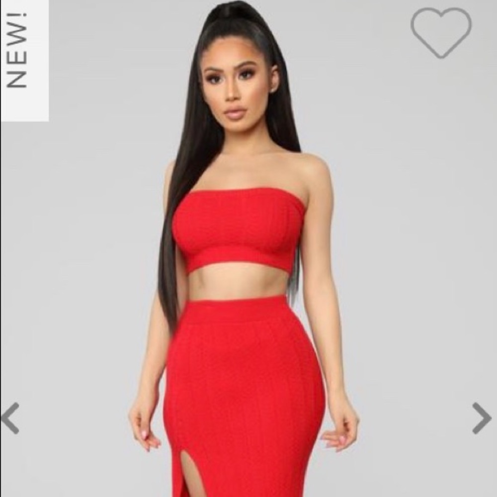 Warm feelings skirt set